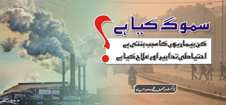 سموگ :بیماریاں اور علاج سموگ :بیماریاں اور علاج